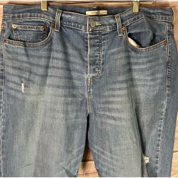 ❤️ *LEVI’S* RED TAB WEDGIE SKINNY JEANS 20W!❤️ - Picture 6 of 12